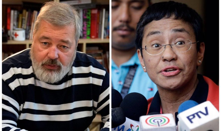 Maria Ressa et Dmitry Muratov ont remporté le Nobel de la paix de cette année