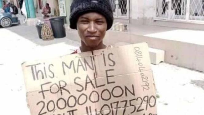 Nigeria: un homme veut se vendre aux enchères, la police l’arrête