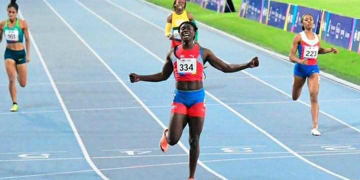 Athlétisme: Une Dominicaine d’origine Haïtienne remporte une médaille d’or aux jeux panaméricains en Colombie