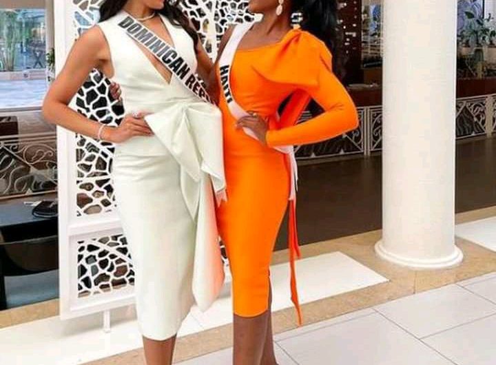 Miss Univers 2021: Miss République Dominicaine et Miss Haïti photographiées ensemble dans la compétition en Israël