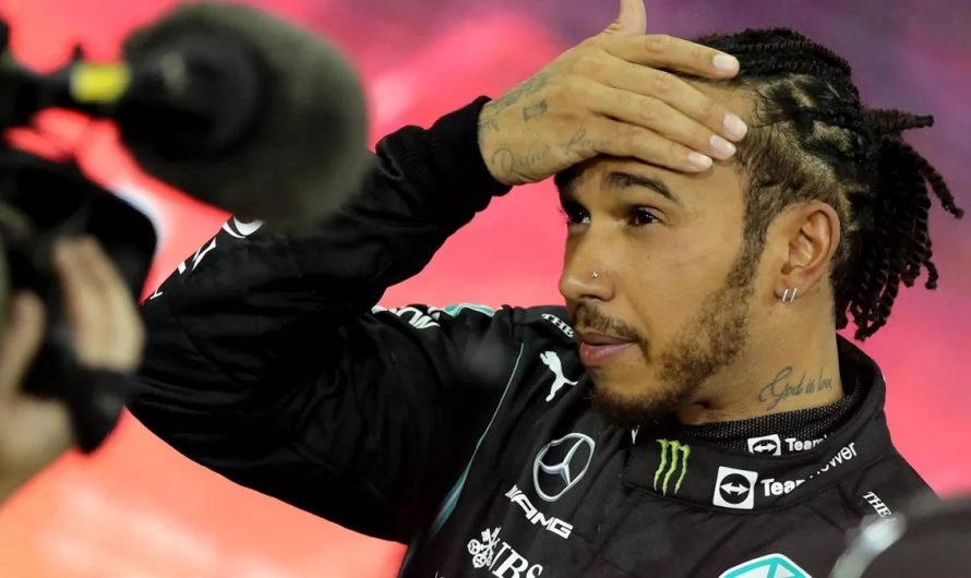 Vaincu mais pas abattu, “on verra pour l’année prochaine” a martelé Lewis Hamilton (Mercedes)