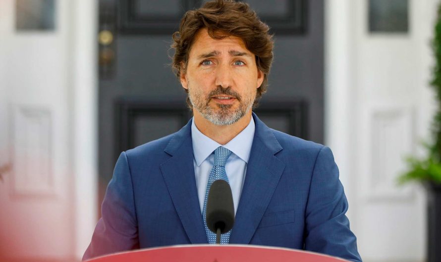 Le premier ministre canadien Justin Trudeau en isolement