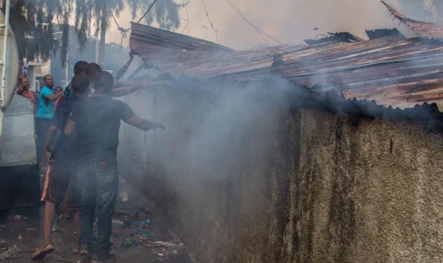 Une dizaine de maisons incendiées après l’explosion d’une bonbonne de gaz à Delmas 7