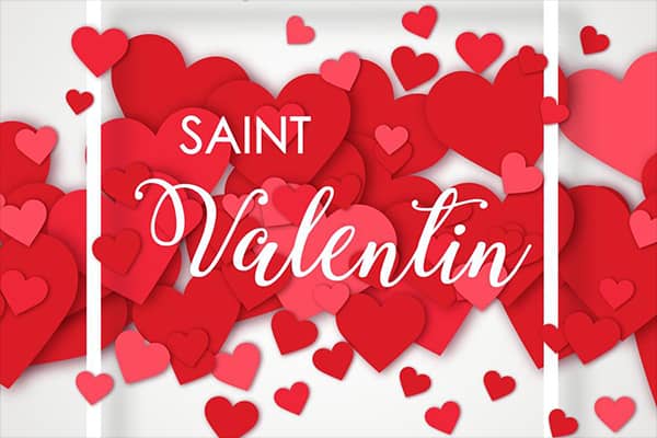 La saint-Valentin entre amour, partage et histoire