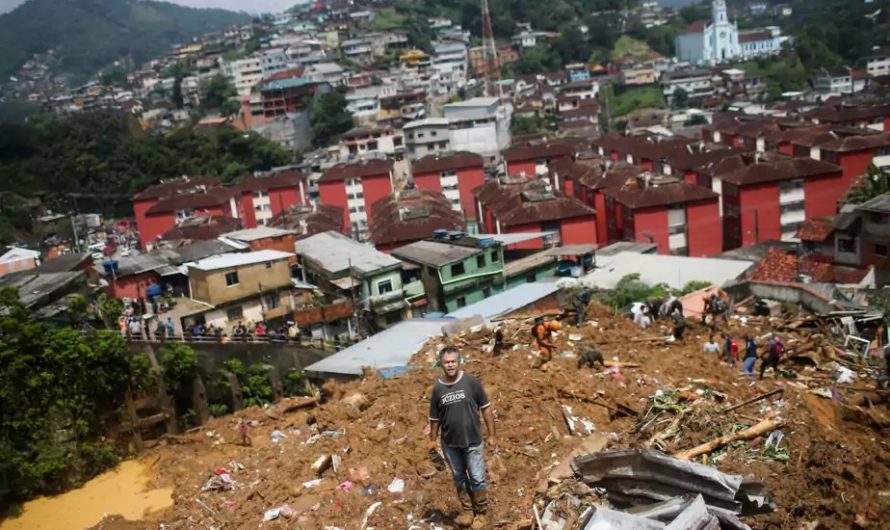 Brésil Glissement de terrain : au moins 110 morts