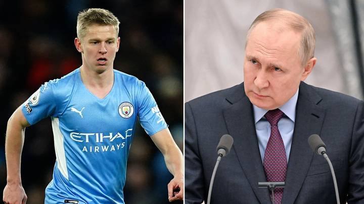 Zinchenko footballeur ukrainien évoluant à Manchester City attaque Vladimir Poutine sur Instagram