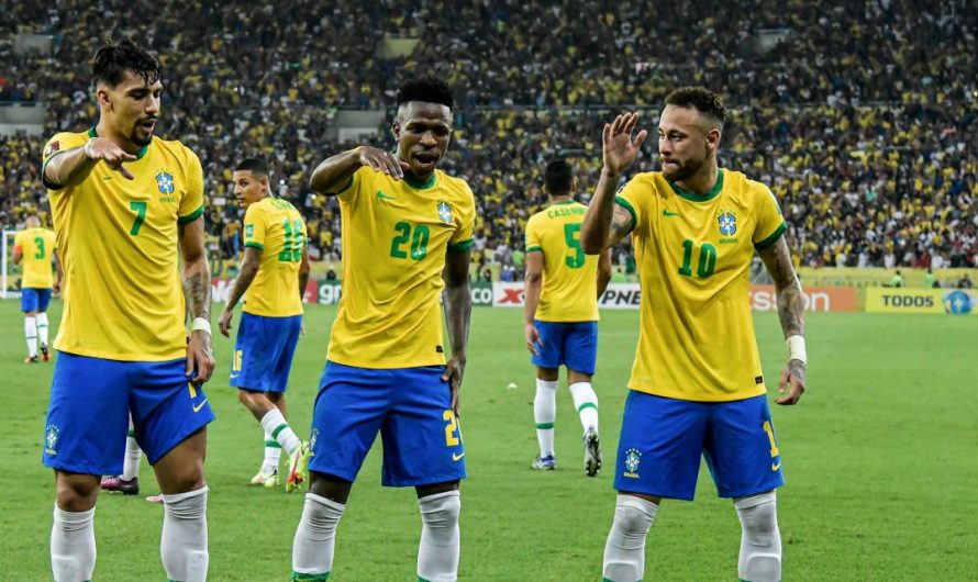 Le Brésil occupe la première place du classement FIFA pour le mois de Mars 2022