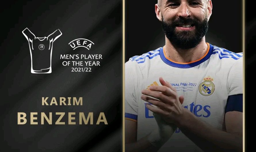 Football: le Français Karim Benzema désigné joueur UEFA de l’année