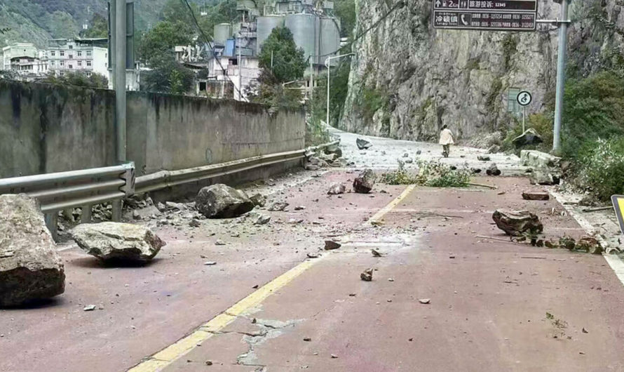 Un puissant tremblement de terre de magnitude 6,6 a frappé lundi 5 septembre la province du Sichuan, dans le sud-ouest de la Chine, faisant au moins 46 morts, 16 disparus et 50 blessés