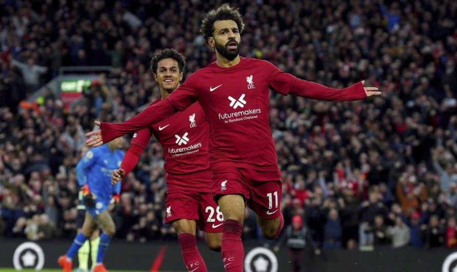 Premier League: Liverpool et Salah font tomber le Manchester City de Haaland