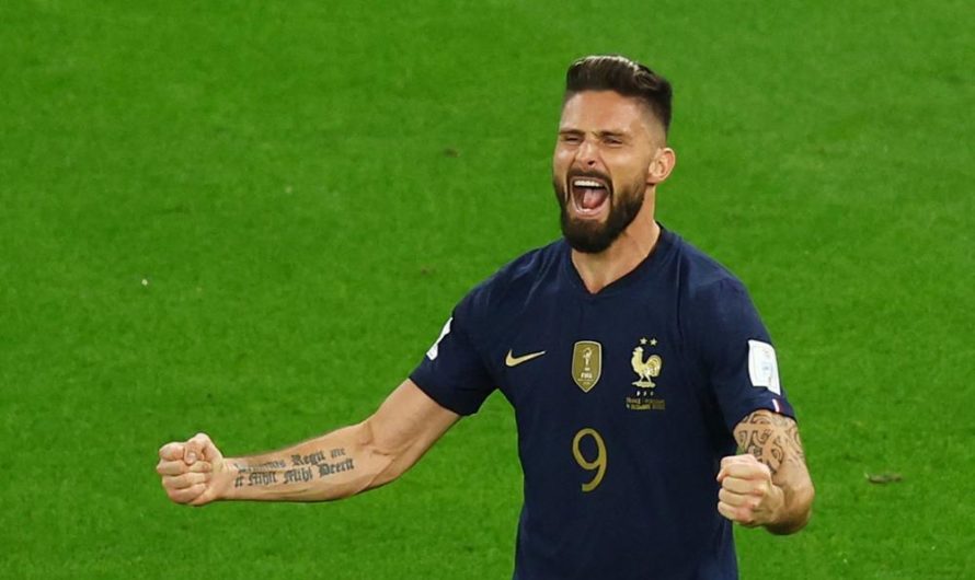 CDM 2022: Olivier Giroud dépasse Thierry Henry et devient le meilleur buteur de l’équipe de France